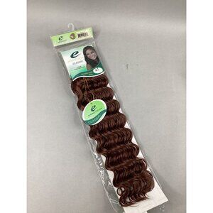 18" Classic Deep Wave Color #33 Auburn Blended Hair Extensions Track Emotion